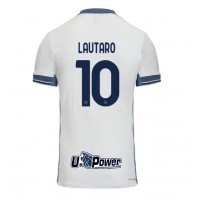 Maglia Calcio Inter Milan Lautaro Martinez #10 Seconda Divisa 2024-25 Manica Corta